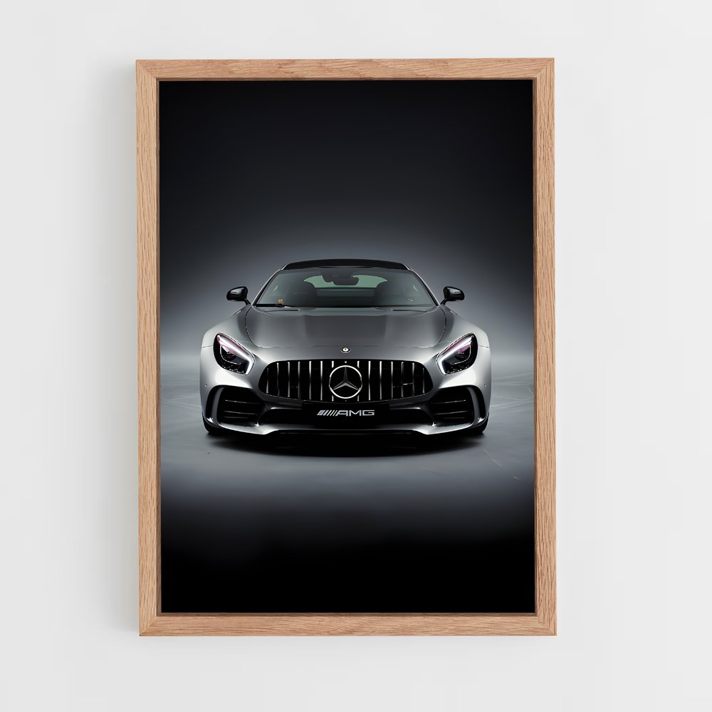 Poster L'ombre du GTR – affiche Mercedes (vue 4)